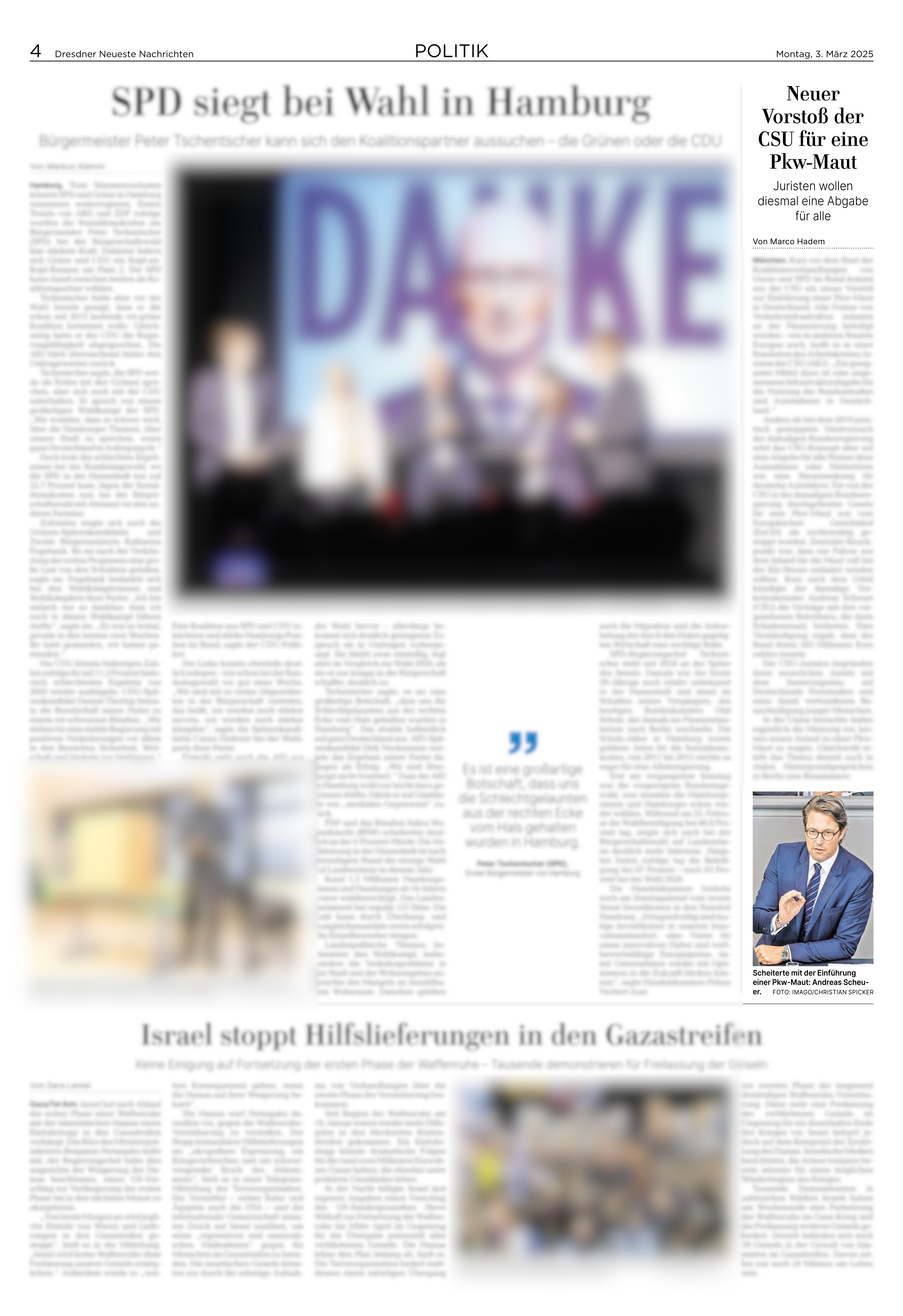 Dresdner Neueste Nachrichten vom 03.03.2025